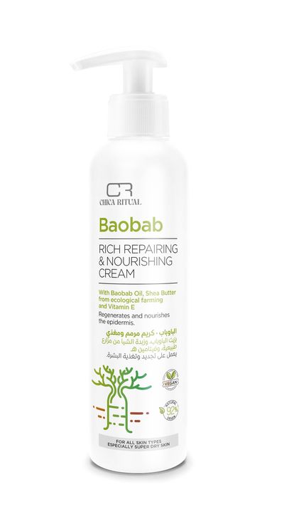 Chica Ritual Baobab Rich Repair Moisturiser 200ml with pump