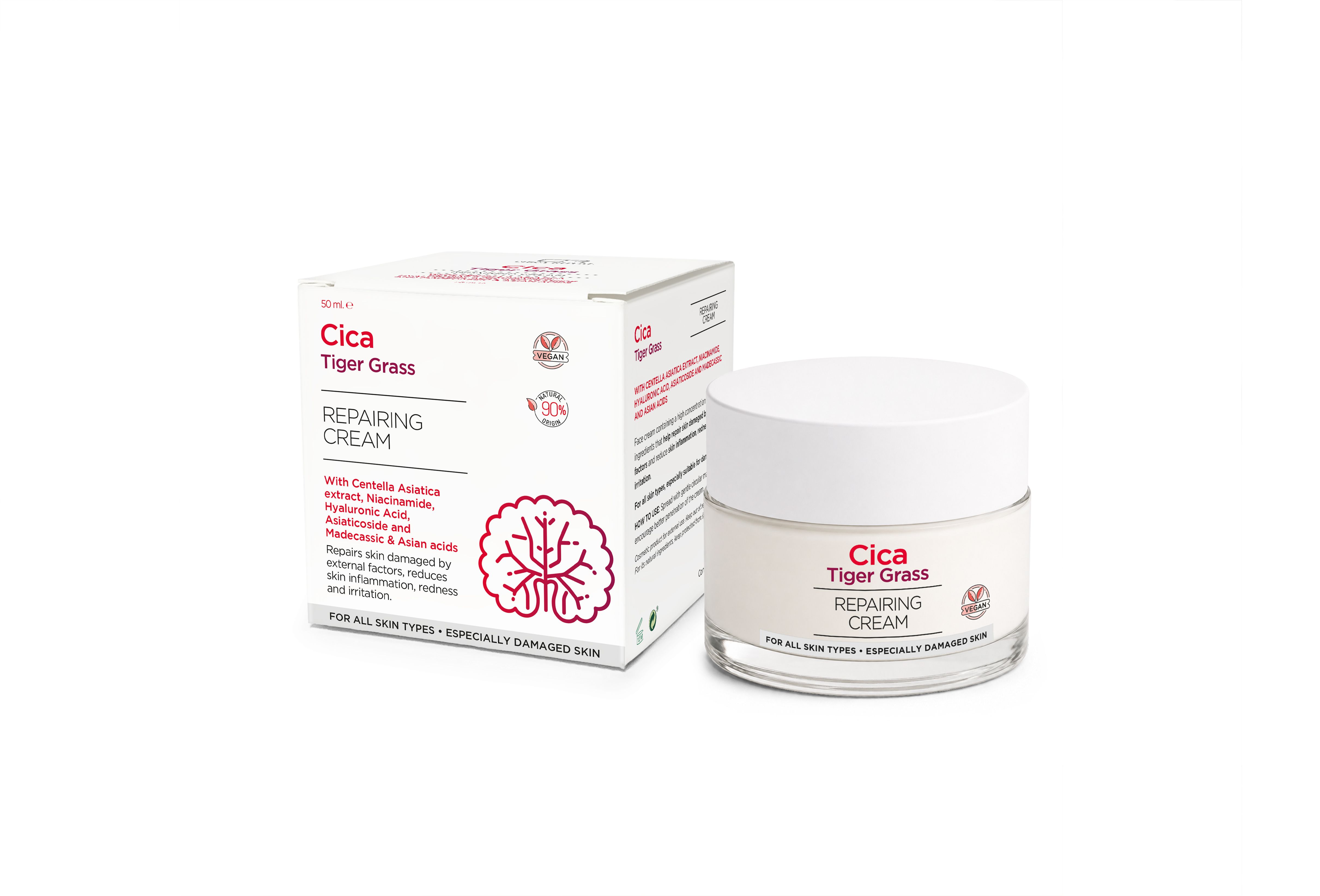 Chica Ritual Cica Face Cream 50ml box