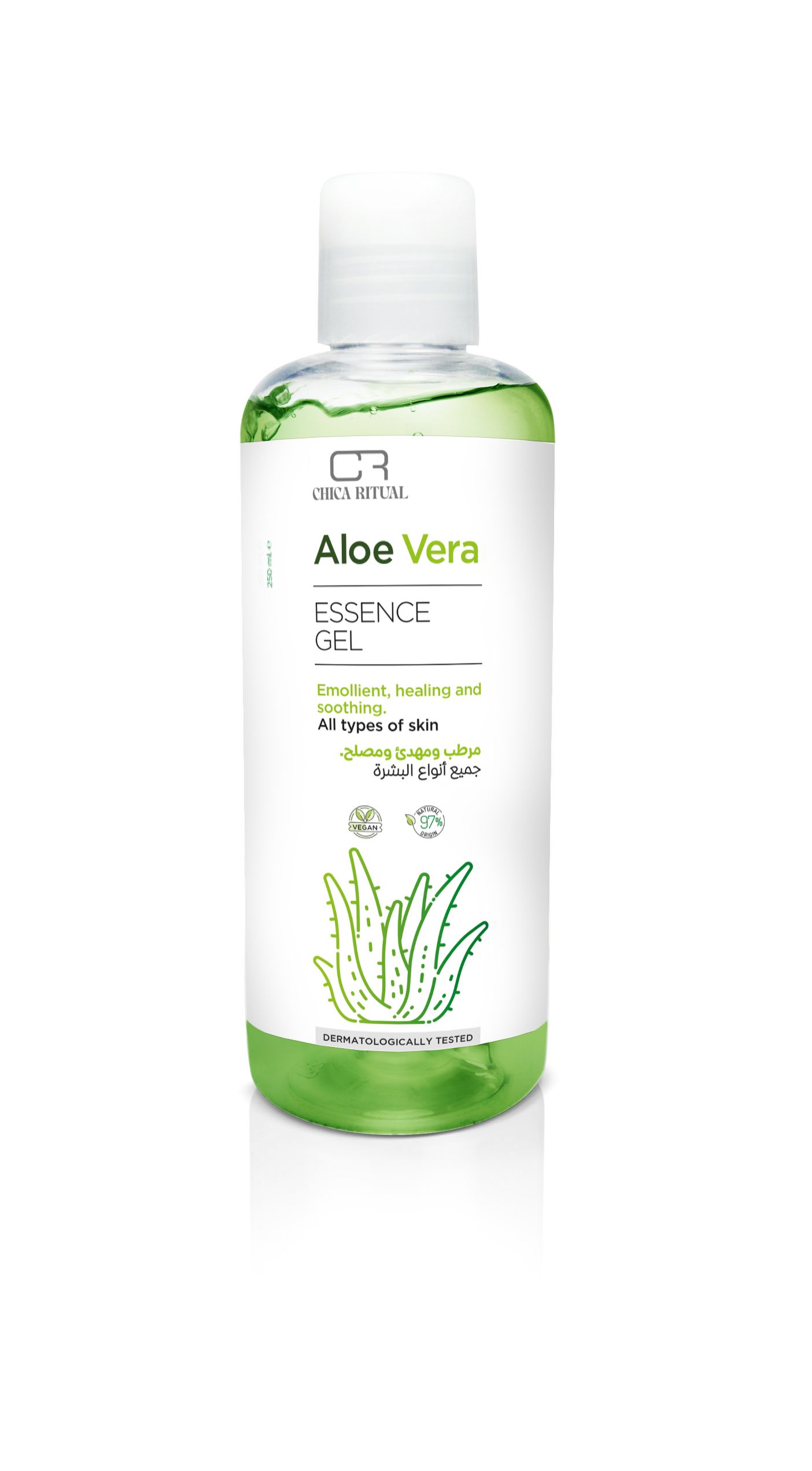 Chica Ritual Aloe Vera Gel 250ml bottle