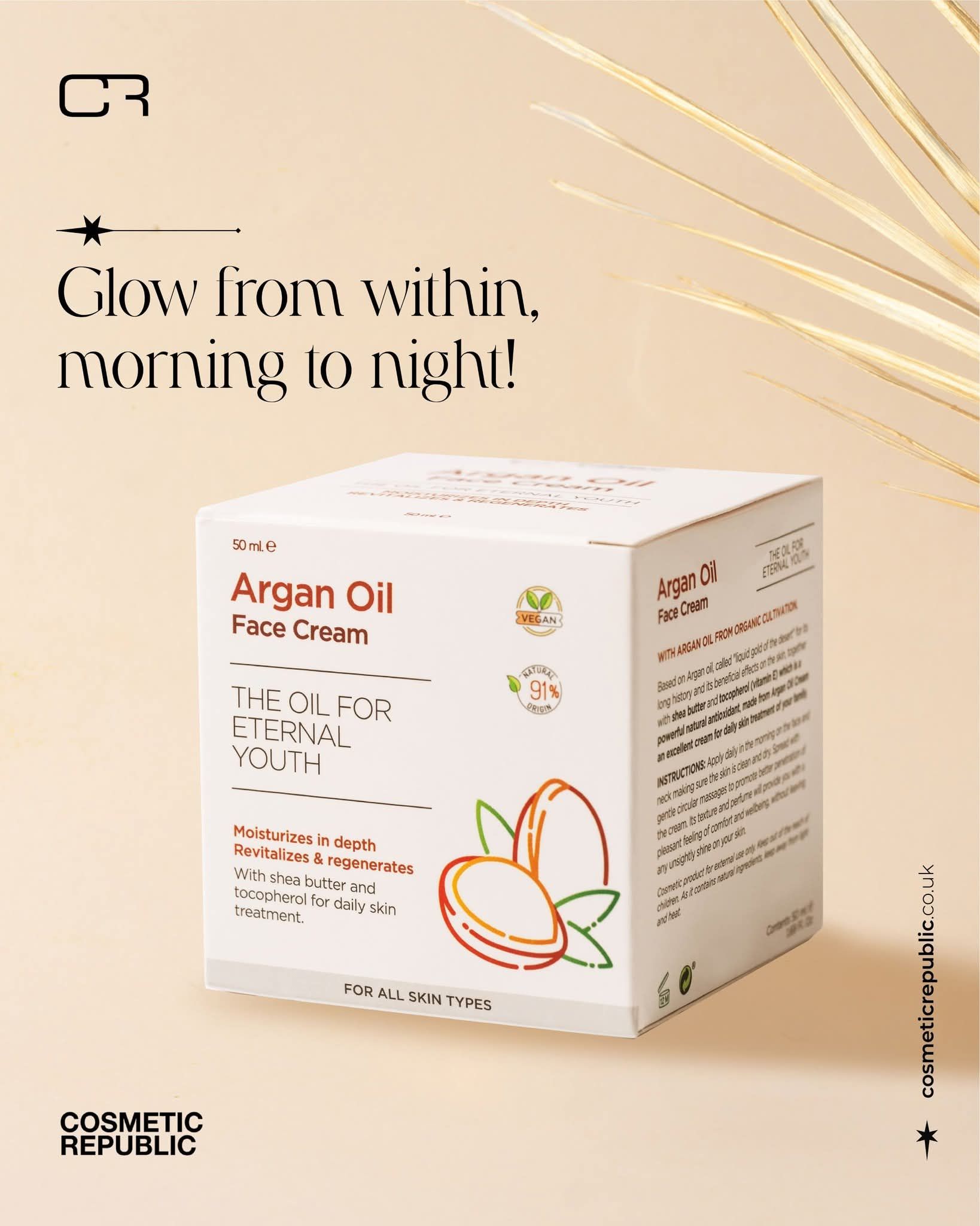 Chica Ritual Argan Face Cream 50ml box