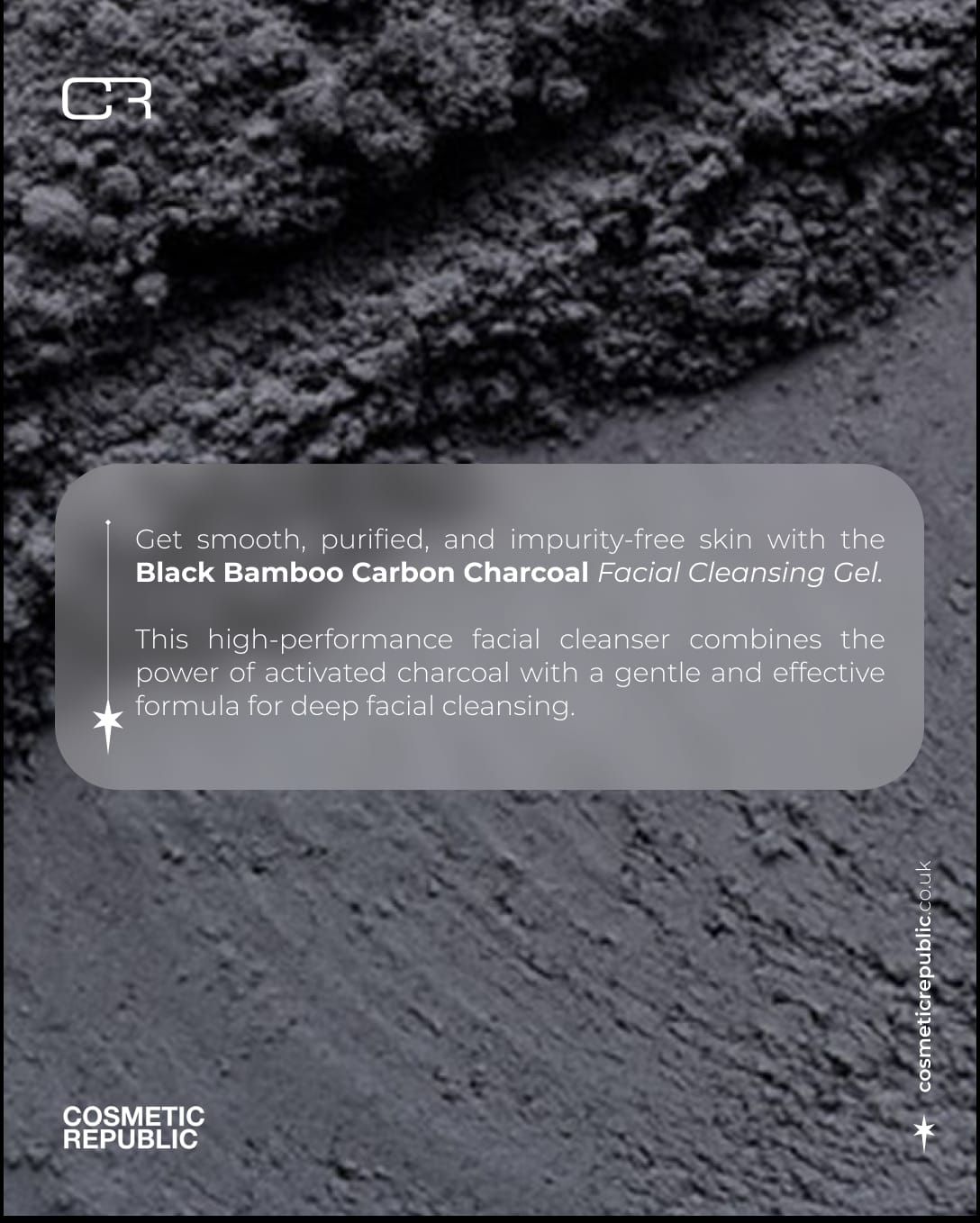 Chica Ritual Charcoal Cleansing Gel 200ml bottle